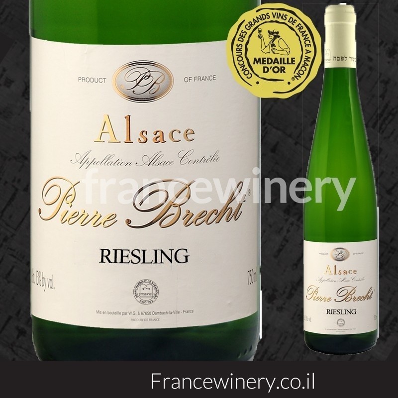 ALSACE RIESLING MEDAILLE D'OR PIERRE BRECHT 
